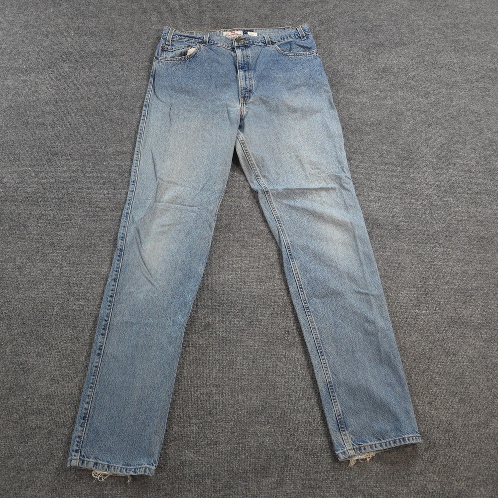Vintage Levis Jeans Mens 38x38 Blue Denim 540 Relaxed Fit Straight Workwear 90s